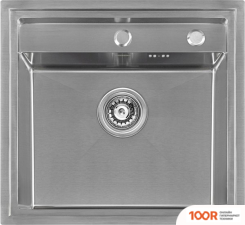 Кухонная мойка ARFEKA AF 520*490 + AF FSS304 + ZP DS SATIN (130025)