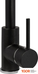 Кухонная мойка Aquasanita SIMPLEX SQS100 + SABIA 5523 (ЧЕРНЫЙ МЕТАЛЛИК 601) (129884)