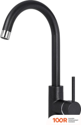 Кухонная мойка Aquasanita SIMPLEX SQS100 + SABIA 5523 (ЧЕРНЫЙ МЕТАЛЛИК 601) (129884)