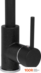 Кухонная мойка Aquasanita SIMPLEX SQS100 + FORTE 5553 (ЧЕРНЫЙ МЕТАЛЛИК 601) (129883)