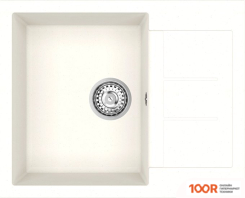Кухонная мойка Aquasanita ROCK SQR 102 710 AW (БЕЛЫЙ) (129870)