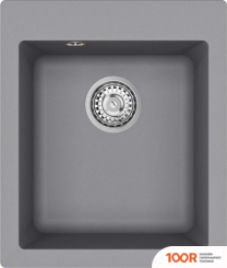 Кухонная мойка Aquasanita ROCK SQR 100 (АЛЮМЕТАЛЛИК 202) (129843)