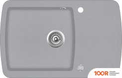 Кухонная мойка Aquasanita LIRA SQL101AW (СВЕТЛО-СЕРЫЙ 221) (129816)