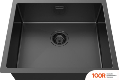 Кухонная мойка Aquasanita DER 100 L + CМЕСИТЕЛЬ AQUASANITA 2663 L-T GRAPHITE (129763)