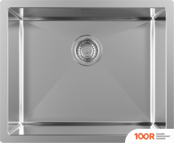 Кухонная мойка Aquasanita DER 100 L + CМЕСИТЕЛЬ AQUASANITA 2663 L 002 STEEL (129762)