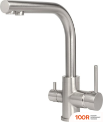 Кухонная мойка Aquasanita DER 100 L + CМЕСИТЕЛЬ AQUASANITA 2663 L 002 STEEL (129762)