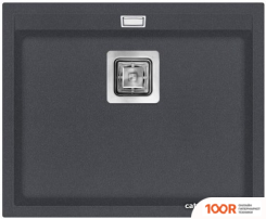 Кухонная мойка Aquasanita DELICIA SQD100AW (GRAPHITE 222) (129753)