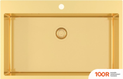 Кухонная мойка Aquasanita AIRA AIR100M-G (ЗОЛОТИСТЫЙ) (129685)