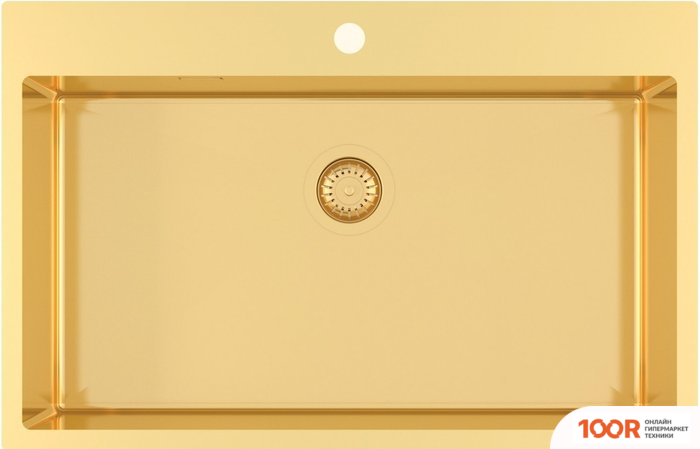 Кухонная мойка Aquasanita AIRA AIR100M-G (ЗОЛОТИСТЫЙ) (129685)