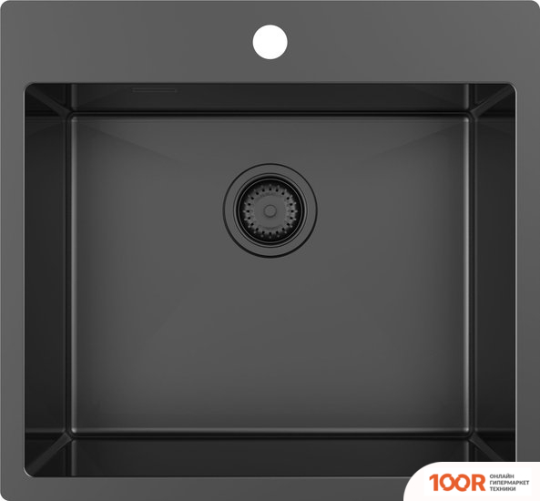 Кухонная мойка Aquasanita AIRA AIR 100 N-T (ГРАФИТ) (129682)