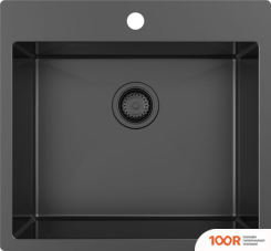 Кухонная мойка Aquasanita AIRA AIR 100 N-T (ГРАФИТ) (129682)