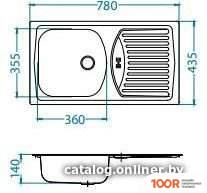 Кухонная мойка Alveus BASIC 150 1138029 (129590)