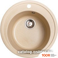 Кухонная мойка Alfa 02 (БИСКВИТ) (129415)