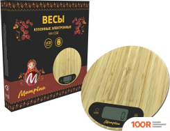 Кухонные весы Матрена MA-038 (БАМБУК) (128260)