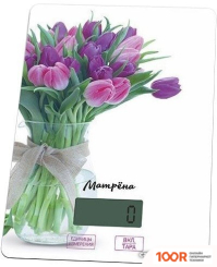 Кухонные весы Матрена MA-037 (ТЮЛЬПАНЫ) (128259)