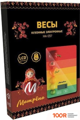 Кухонные весы Матрена MA-037 (ПОЛОСКИ) (128258)