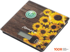 Кухонные весы Матрена MA-033 (ПОДСОЛНУХИ) (128250)