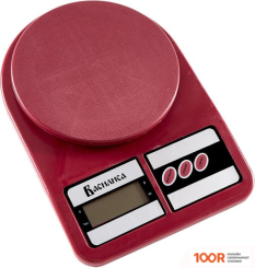 Кухонные весы Василиса ВА-012 (БОРДОВЫЙ) (128226)