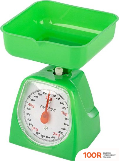 Кухонные весы Energy EN-406МК (ЗЕЛЕНЫЙ) (127730)
