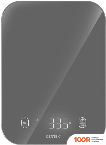 Кухонные весы CENTEK CT-2480 (СЕРЫЙ) (127675)