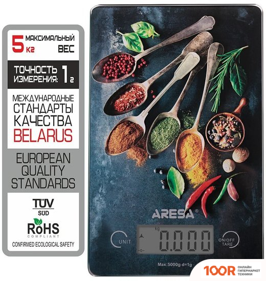 Кухонные весы Aresa AR-4312 (127595)
