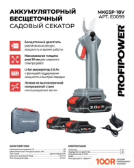 Profipower MKGSP-18V (С 2-МЯ АКБ, КЕЙС) (127462)