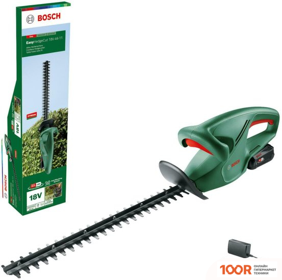 Bosch EASY HEDGECUT 18V-44-11 0600849H07 (С 1-ИМ АКБ) (127189)