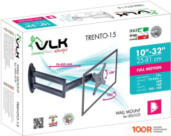 Кронштейн VLK TRENTO-15B (ЧЕРНЫЙ) (127089)