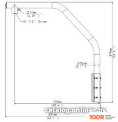 Кронштейн Uniview TR-WE45-B-IN (127080)