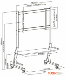 Кронштейн Ultramounts UM306W (126987)