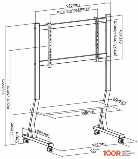 Кронштейн Ultramounts UM306B (126986)