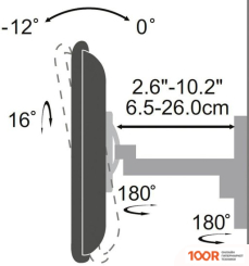 Кронштейн SBOX LCD-2901 (126860)