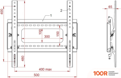 Кронштейн PL 401.B (126745)