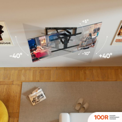 Кронштейн Onkron SM6 (ЧЕРНЫЙ) (126708)