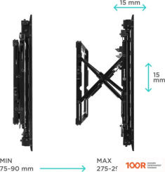 Кронштейн Onkron PRO7G (ЧЕРНЫЙ) (126703)