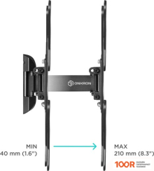 Кронштейн Onkron NP44 (ЧЕРНЫЙ) (126700)