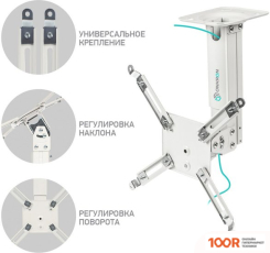 Кронштейн Onkron K3A (БЕЛЫЙ) (126677)