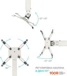 Кронштейн Onkron K3A (БЕЛЫЙ) (126677)