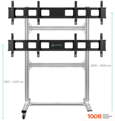 Кронштейн Onkron FSPRO2L-22 (СЕРЕБРИСТЫЙ) (126667)