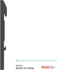 Кронштейн Onkron FAV-1 (ЧЕРНЫЙ) (126666)