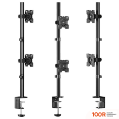 Кронштейн Onkron D208E (ЧЕРНЫЙ) (126663)