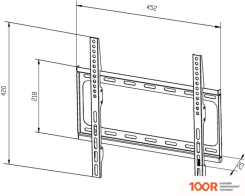 Кронштейн Iiyama WM1044-B1 (ЧЕРНЫЙ) (126570)