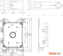 Кронштейн Hikvision DS-1602ZJ-BOX (126500)