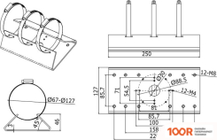 Кронштейн Hikvision DS-1275ZJ (126475)