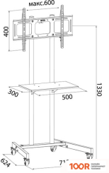 Кронштейн CACTUS CS-ST04 (126175)