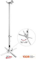 Кронштейн Buro PR06-W (БЕЛЫЙ) (126156)