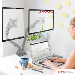 Кронштейн Arm Media LCD-T36 (СЕРЕБРИСТЫЙ) (126095)