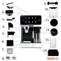Кофемашина Yoer CREAMO EMF03BK (125443)