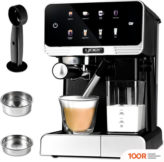 Кофемашина Yoer CREAMO EMF03BK (125443)