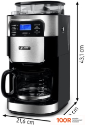 Кофемашина Yoer BURRIO CMG01BK (125442)